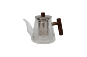 TETERA DE VIDRIO TEMPLADO CON INFUSOR EN ACERO INOXIDABLE 950ML
