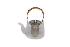 TETERA DE VIDRIO TEMPLADO CON INFUSOR EN ACERO INOXIDABLE 1200ML