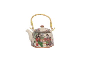 TETERA DE PORCELANA CON INFUSOR EN ACERO INOXIDABLE 900 ML