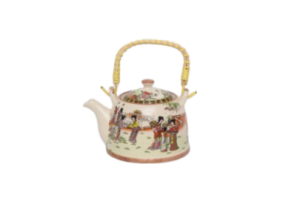 TETERA DE PORCELANA CON INFUSOR EN ACERO INOXIDABLE 900 ML