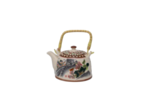 TETERA DE PORCELANA CON INFUSOR EN ACERO INOXIDABLE 900 ML
